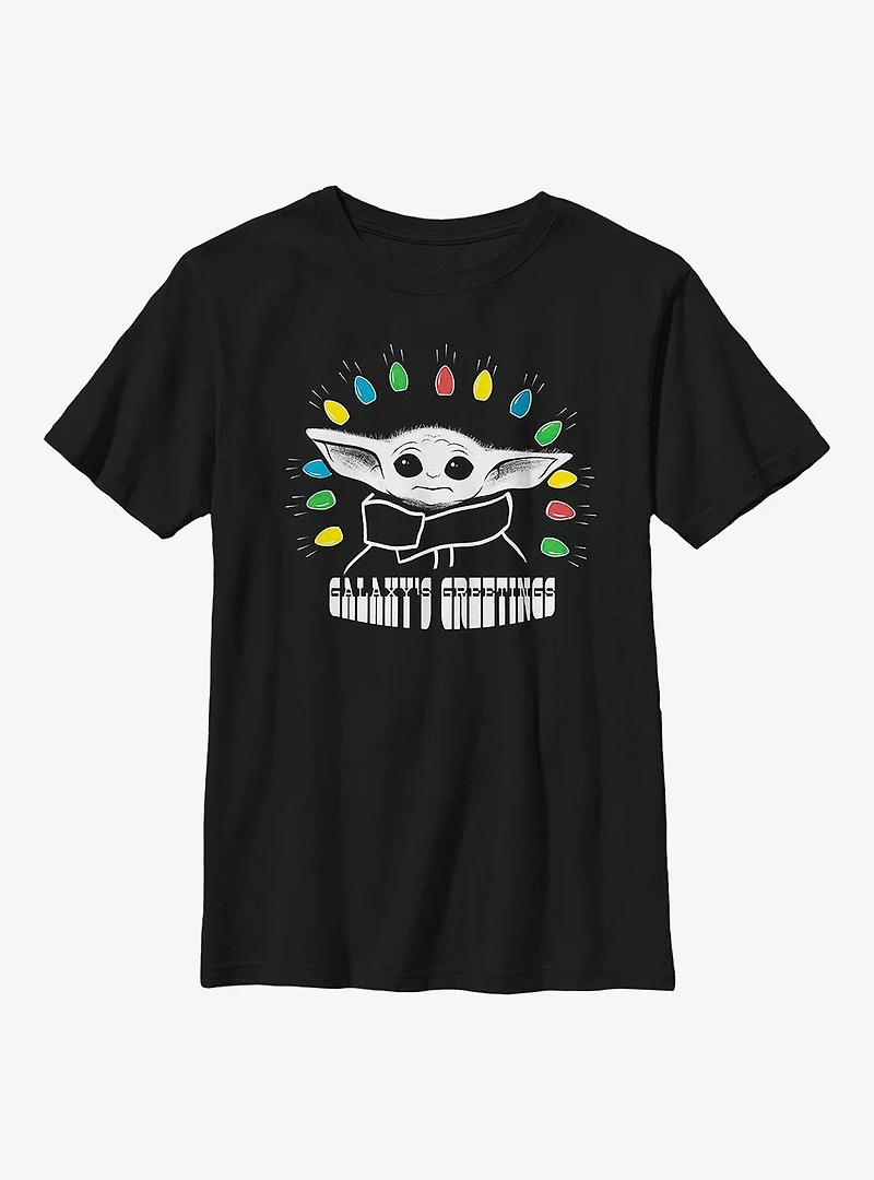 Star Wars The Mandalorian Child Bowl O Squid Youth T-Shirt