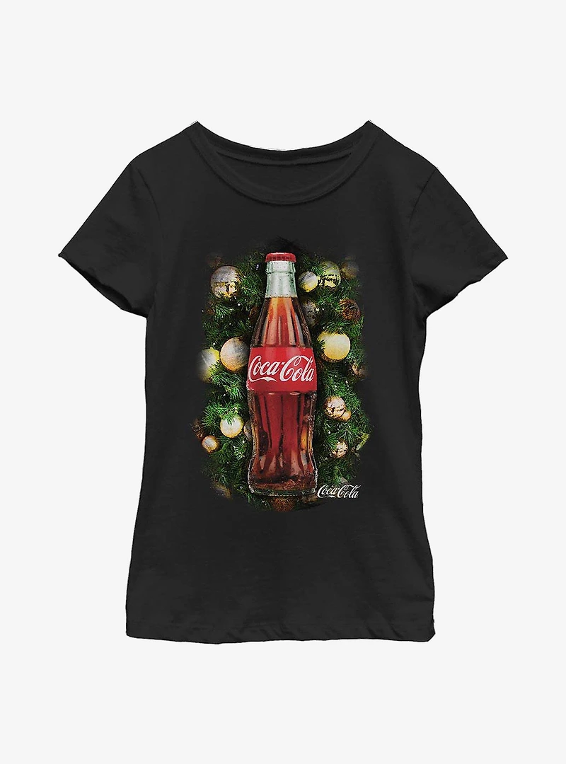 Coca-Cola Christmas Blessings Youth Girls T-Shirt