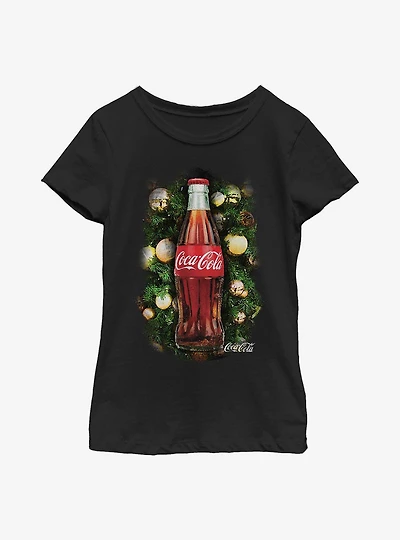 Coca-Cola Christmas Blessings Youth Girls T-Shirt