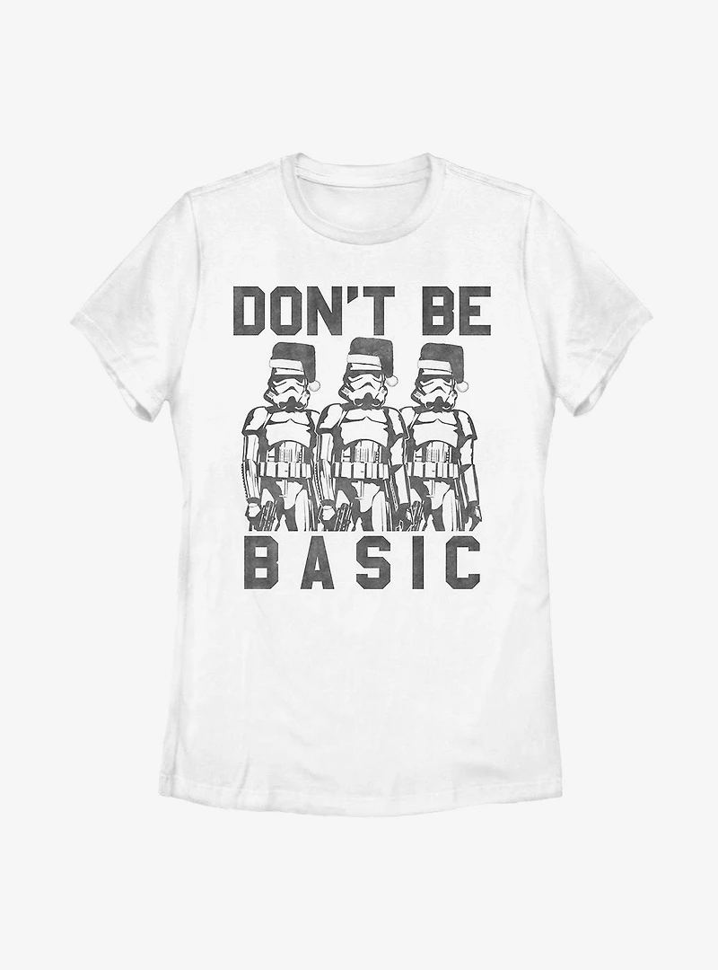 Star Wars Basic Christmas Womens T-Shirt