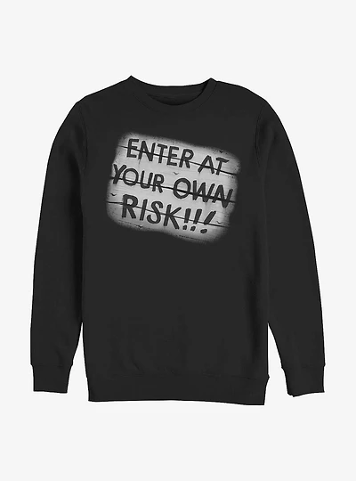 Rocky Horror Picture Show Enter At Your Own Risk Sweatshirt