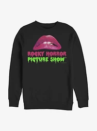 Rocky Horror Picture Show Lips And Logo Sweatshirt