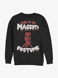 Rocky Horror Picture Show This Is My Magenta Costume Sweatshirt