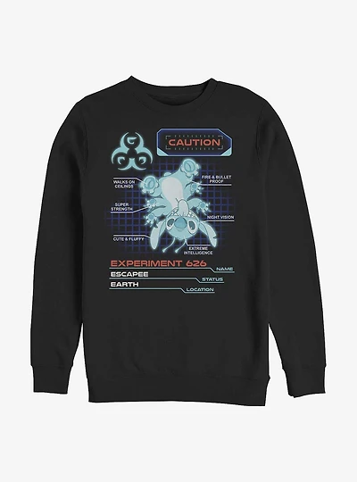 Disney Lilo And Stitch Experiment 626 Sweatshirt