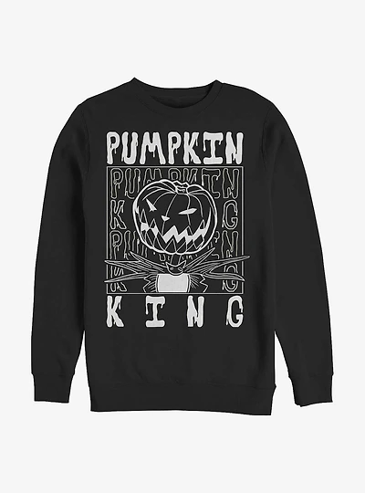 Disney Nightmare Before Christmas Pumpkin King Sweatshirt