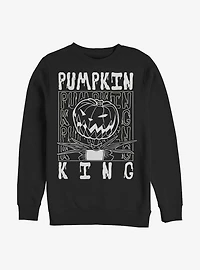 Disney Nightmare Before Christmas Pumpkin King Sweatshirt