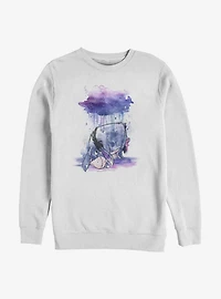 Disney Winnie The Pooh Watercolor Eeyore Sweatshirt