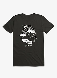 The Great Outdoors Black T-Shirt