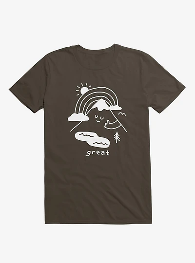 The Great Outdoors Brown T-Shirt