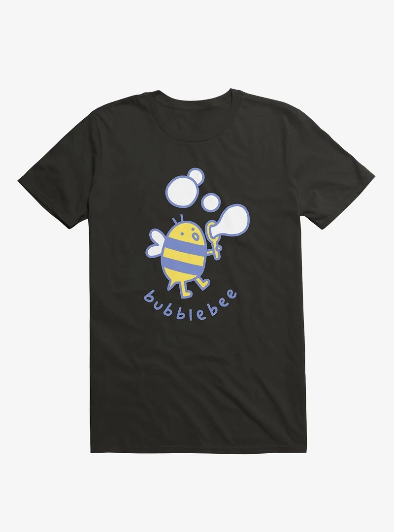 Bumblebee Bubbles Black T-Shirt