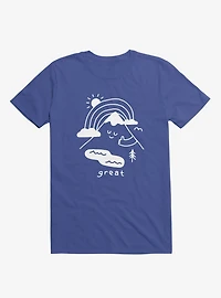 The Great Outdoors Royal Blue T-Shirt
