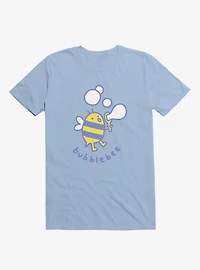 Bumblebee Bubbles Light Blue T-Shirt