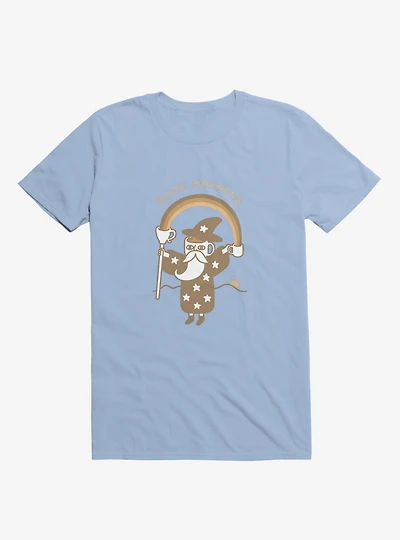 Coffee Wizard Light Blue T-Shirt