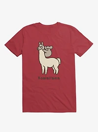 Koalallama Koala And Llama Red T-Shirt