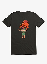 Cursed Demon Sword Black T-Shirt