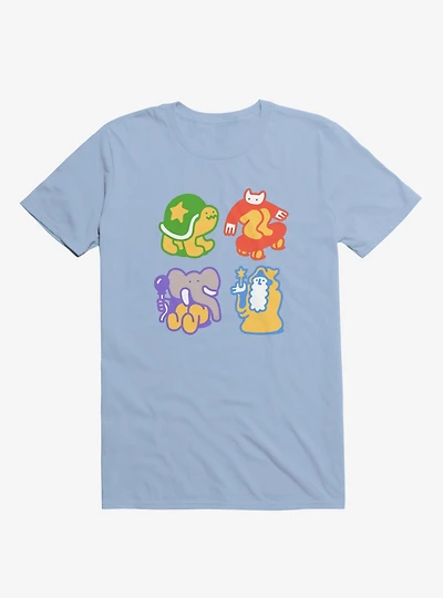 Doodle Buddies Light Blue T-Shirt