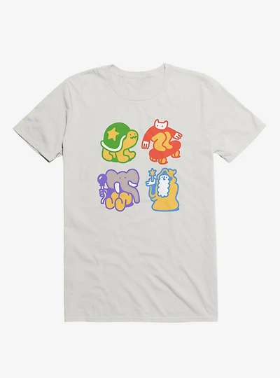 Doodle Buddies White T-Shirt