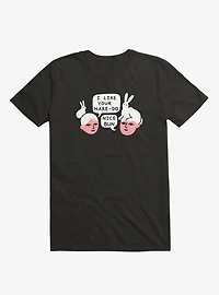 Hare-Do Bunny Black T-Shirt