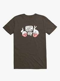 Hare-Do Bunny Brown T-Shirt