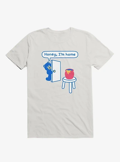 Honey Bear White T-Shirt