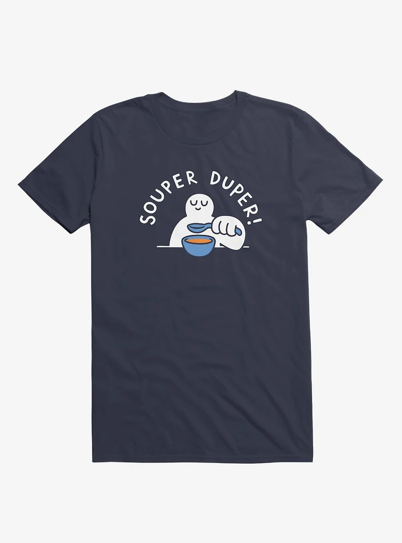Souper Duper! Navy Blue T-Shirt