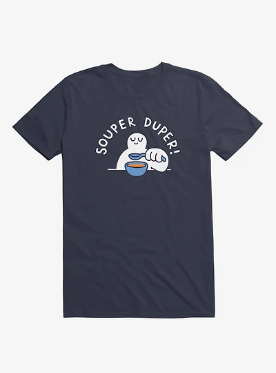 Souper Duper! Navy Blue T-Shirt