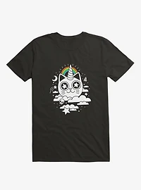 This Is Your Cat On Catnip Black T-Shirt