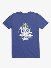 This Is Your Cat On Catnip Royal Blue T-Shirt