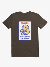 Watchdog Brown T-Shirt
