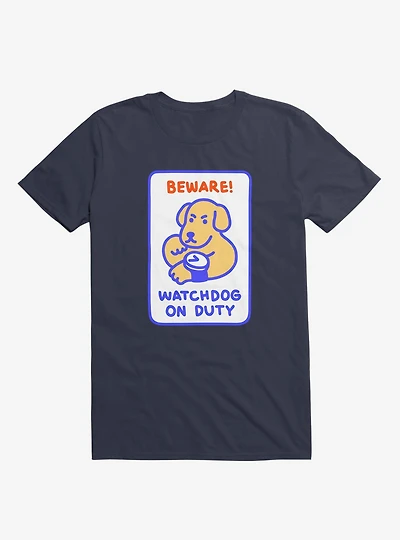 Watchdog Navy Blue T-Shirt