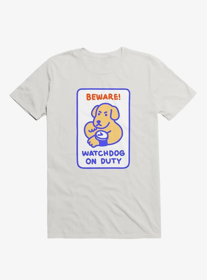 Watchdog White T-Shirt