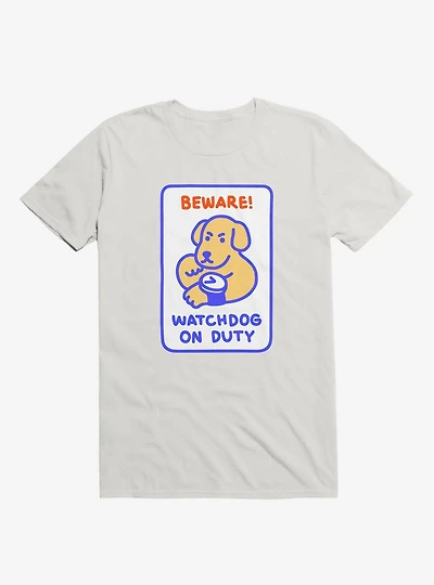 Watchdog White T-Shirt