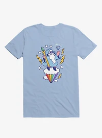 Wizard The Sky Light Blue T-Shirt