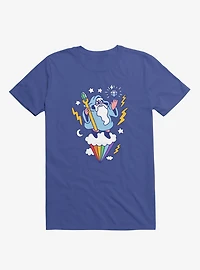 Wizard The Sky Royal Blue T-Shirt