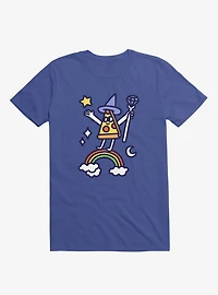 Wizard Pizza Royal Blue T-Shirt