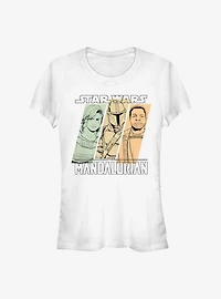Star Wars The Mandalorian Mando Team Girls T-Shirt