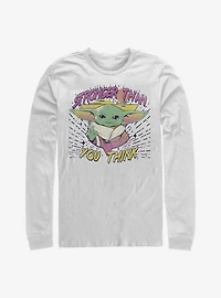 Star Wars The Mandalorian Child Stronger Than You Think Long-Sleeve T-Shirt