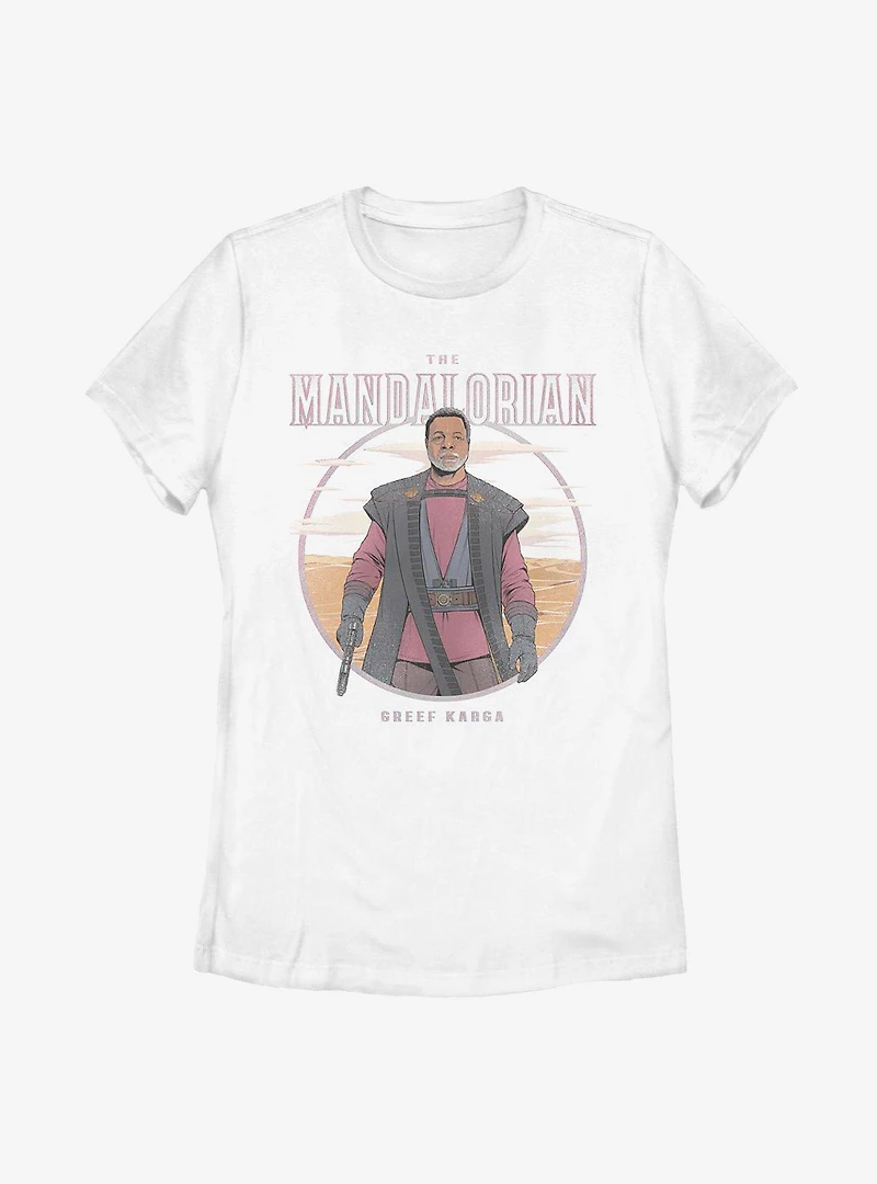 Star Wars The Mandalorian Greef Karga Lonely Womens T-Shirt