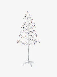 White Birch With Multi-Color 8-Function Lights Five Ft Twig Tree