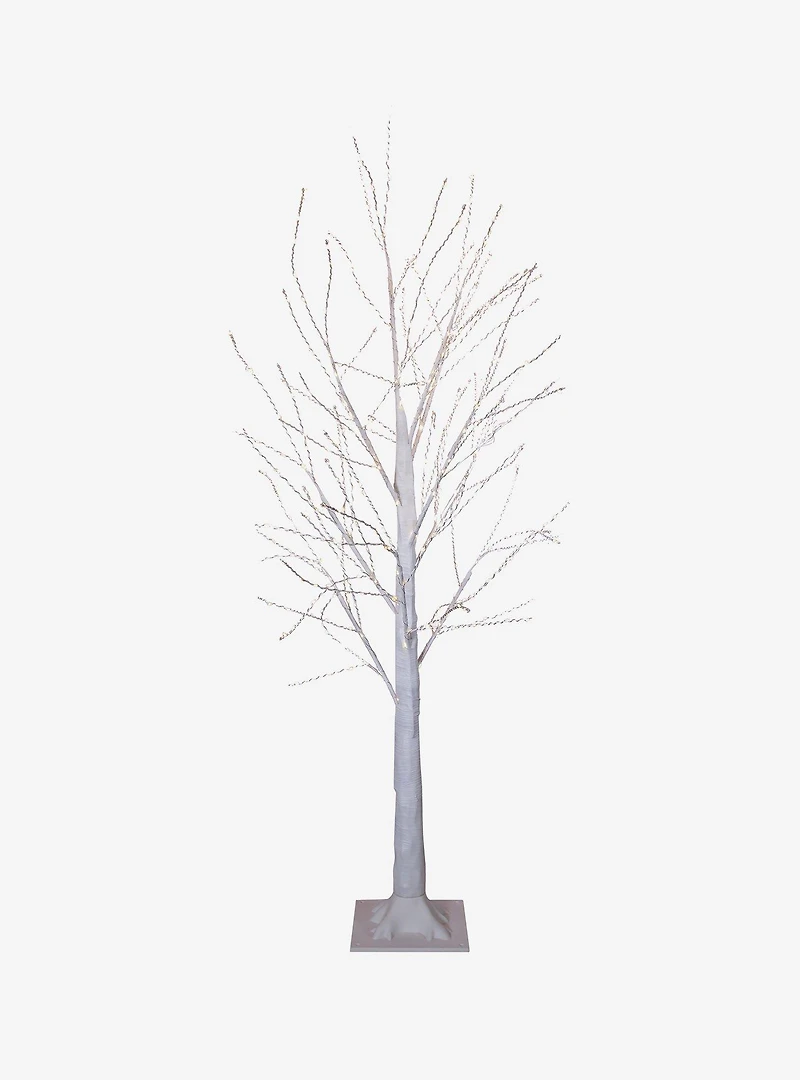 Winter White With 500 Warm White Lights Twig Tree
