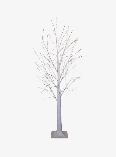 Winter White With 500 Warm White Lights Twig Tree