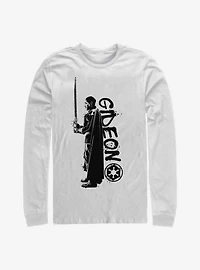 Star Wars The Mandalorian Gideon Splatter Long-Sleeve T-Shirt