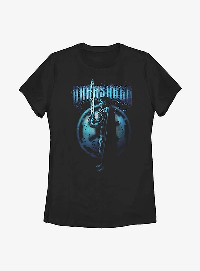 Star Wars The Mandalorian Held Aloft Womens T-Shirt