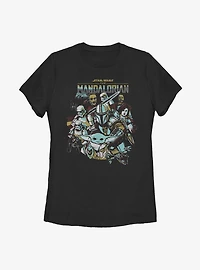Star Wars The Mandalorian Works Womens T-Shirt
