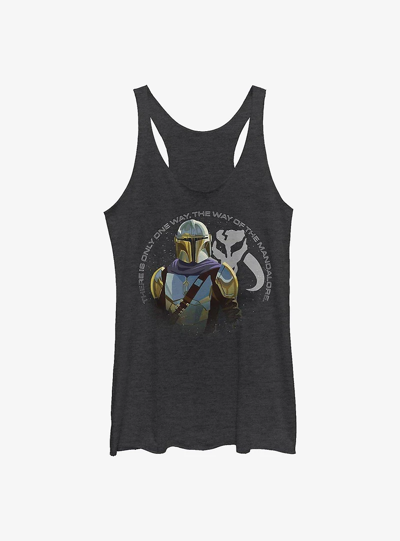 Star Wars The Mandalorian Mandalore Way Womens Tank Top