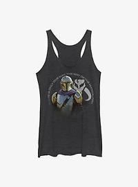 Star Wars The Mandalorian Mandalore Way Womens Tank Top