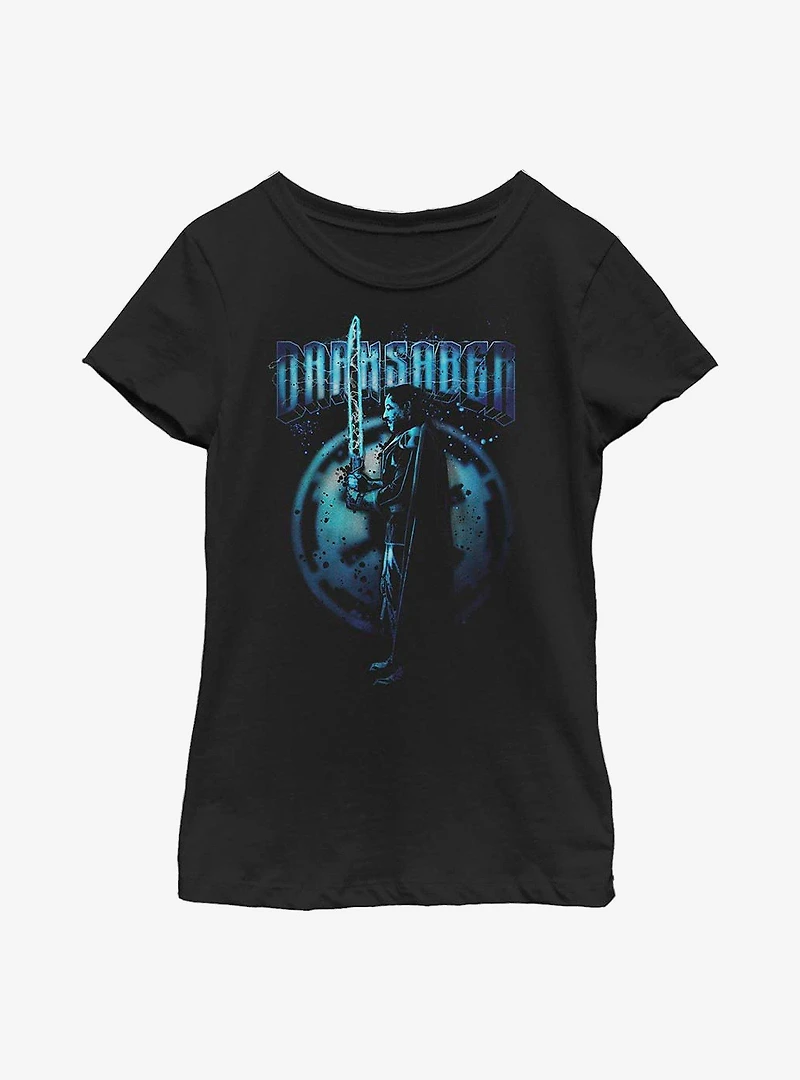 Star Wars The Mandalorian Held Aloft Youth Girls T-Shirt