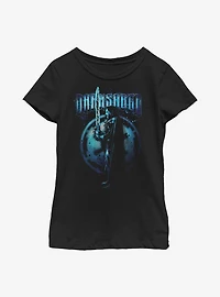 Star Wars The Mandalorian Held Aloft Youth Girls T-Shirt