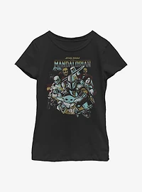Star Wars The Mandalorian Works Youth Girls T-Shirt