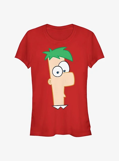Disney Phineas And Ferb Large Girls T-Shirt